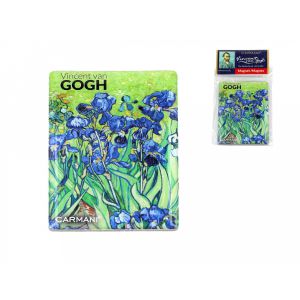 Magnes Carmani 5x7cm V. van Gogh, Irysy